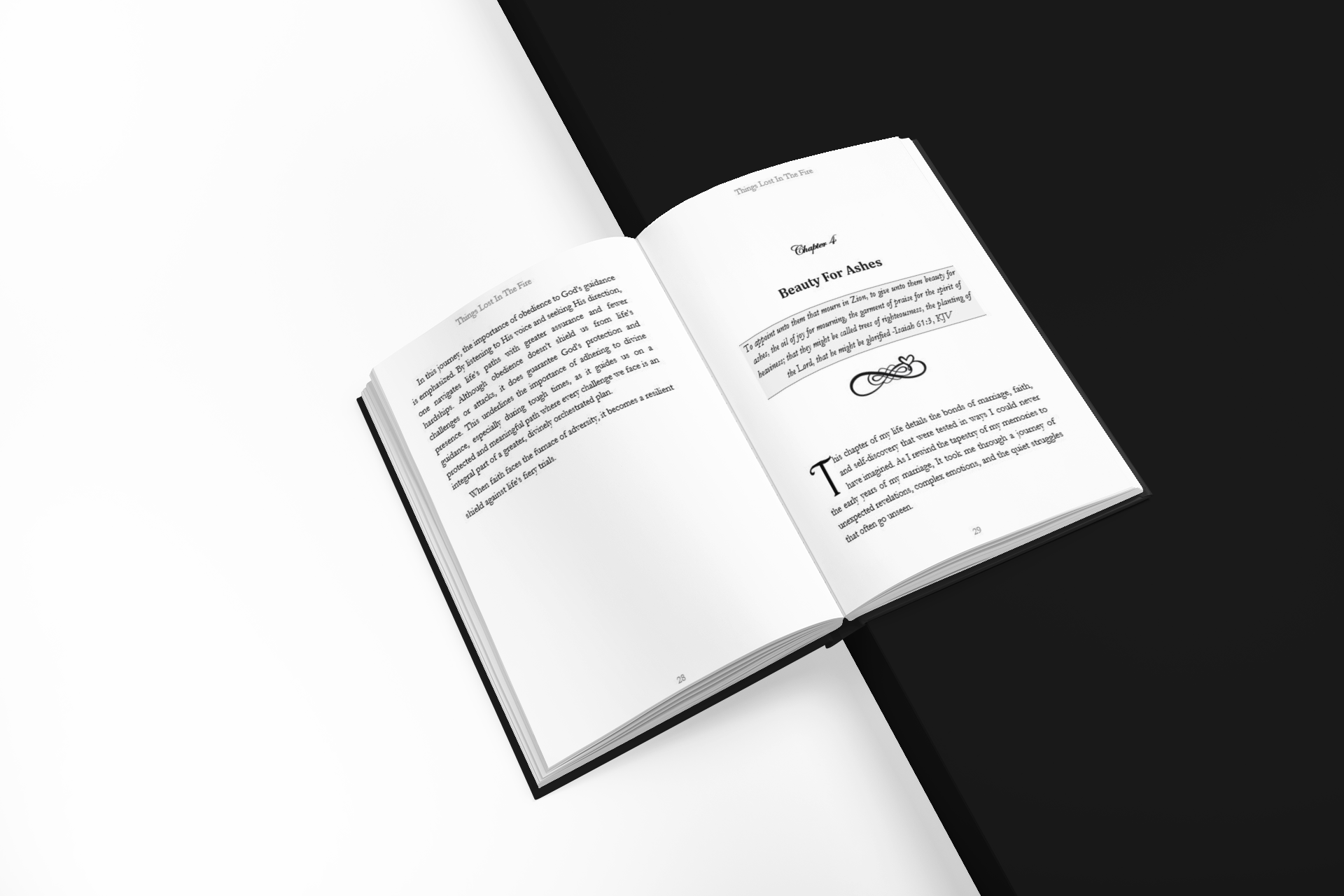 Things Lost In The Fire: What A Fire Doesn't Consume It Purifies